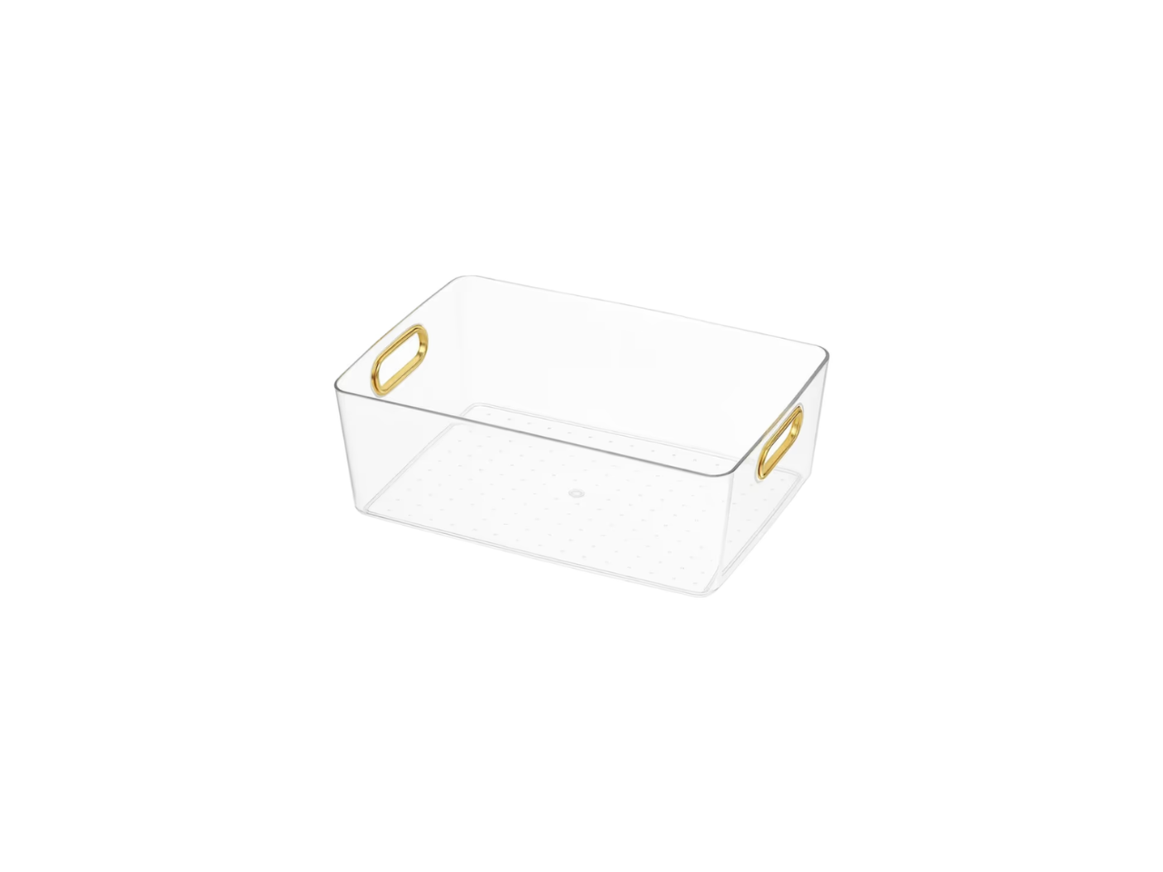 Container With Chrome Handle