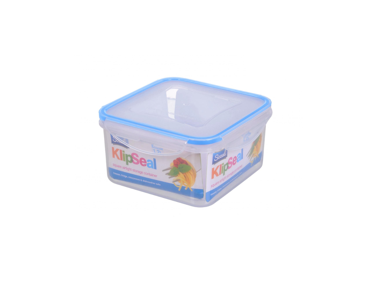 Small Square Klip Seal Lunch Box | 0.4L