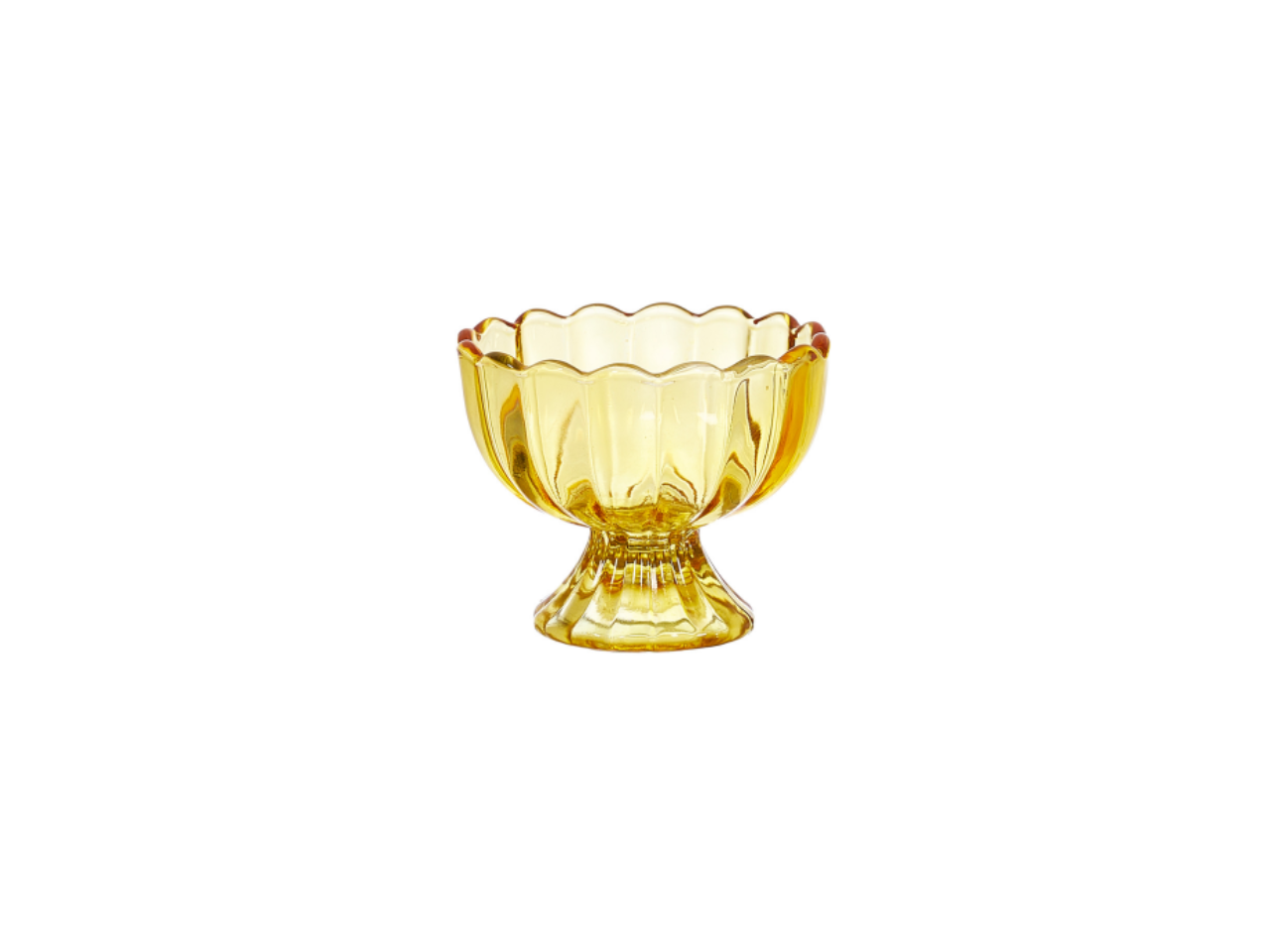 Glass Fruit Dish
