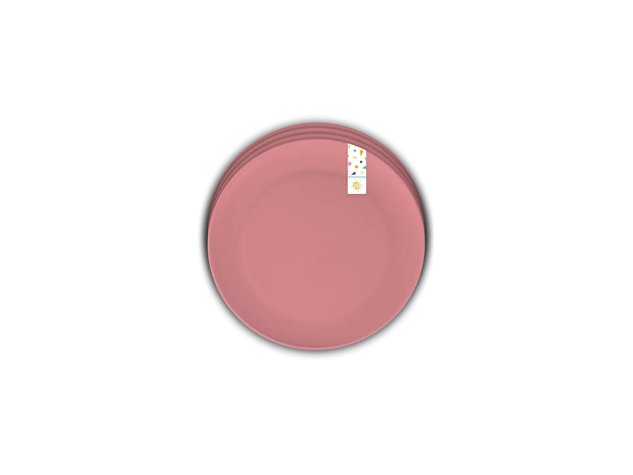 Summer Soft Touch Plates | 4 Pcs