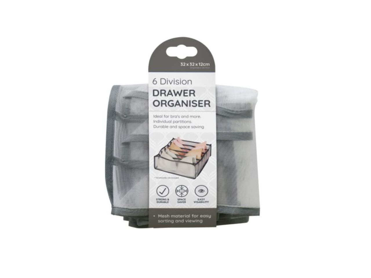 6-Division Drawer Organiser