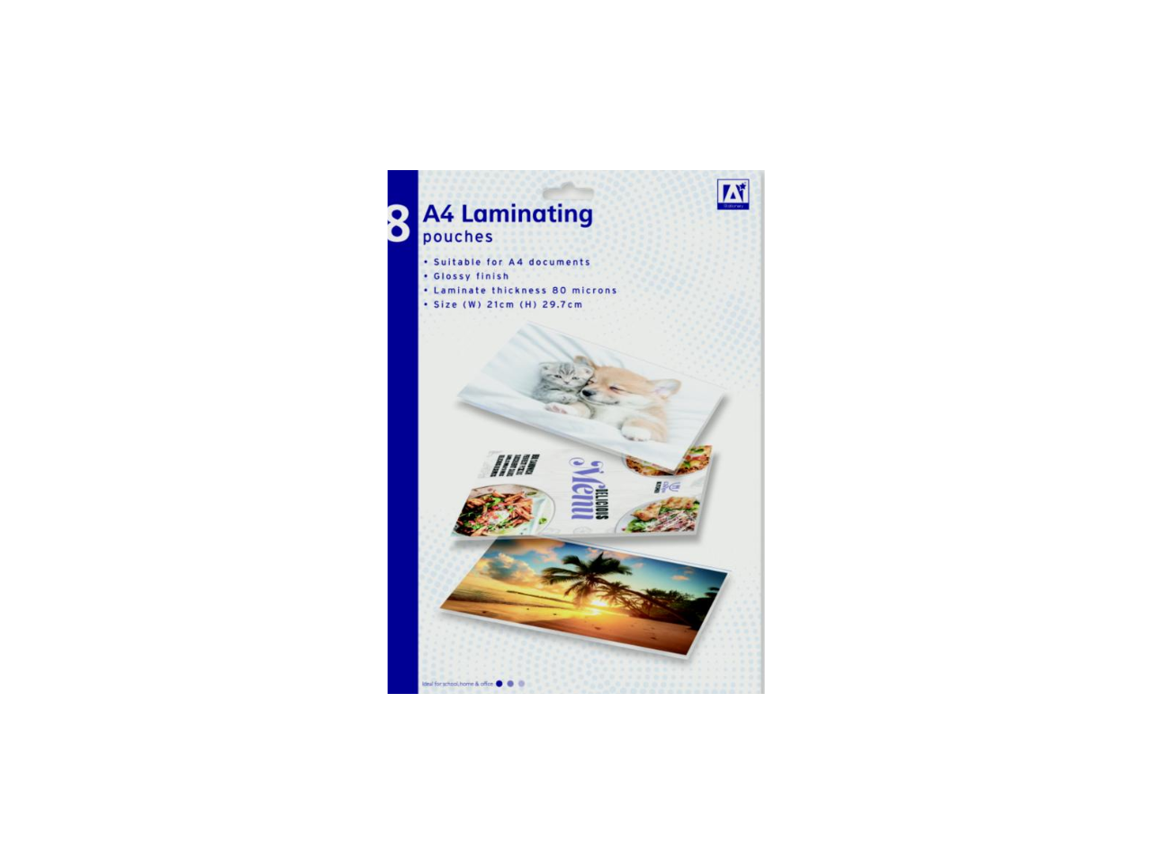 A4 Laminating Pouches | 8 Pcs