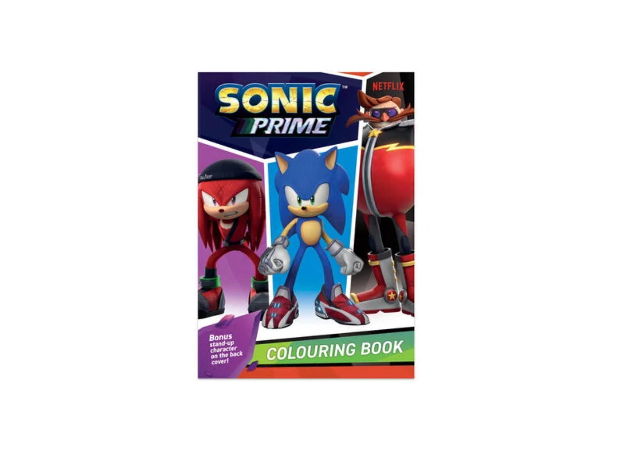 Sonic Prime Colouring Book