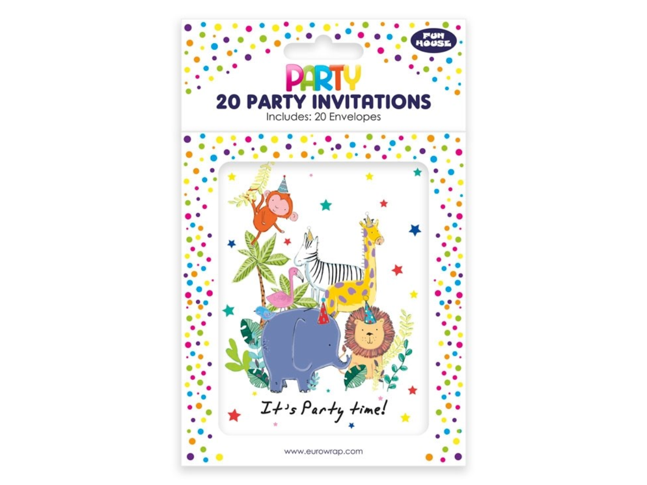 Animal Party Invites | Kids Party Invitation cards Malta | Tal Lira