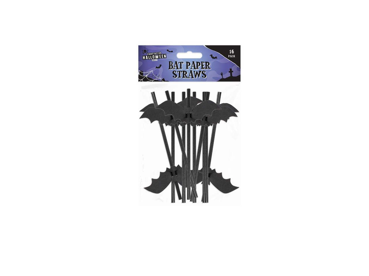 Bat Paper Straws