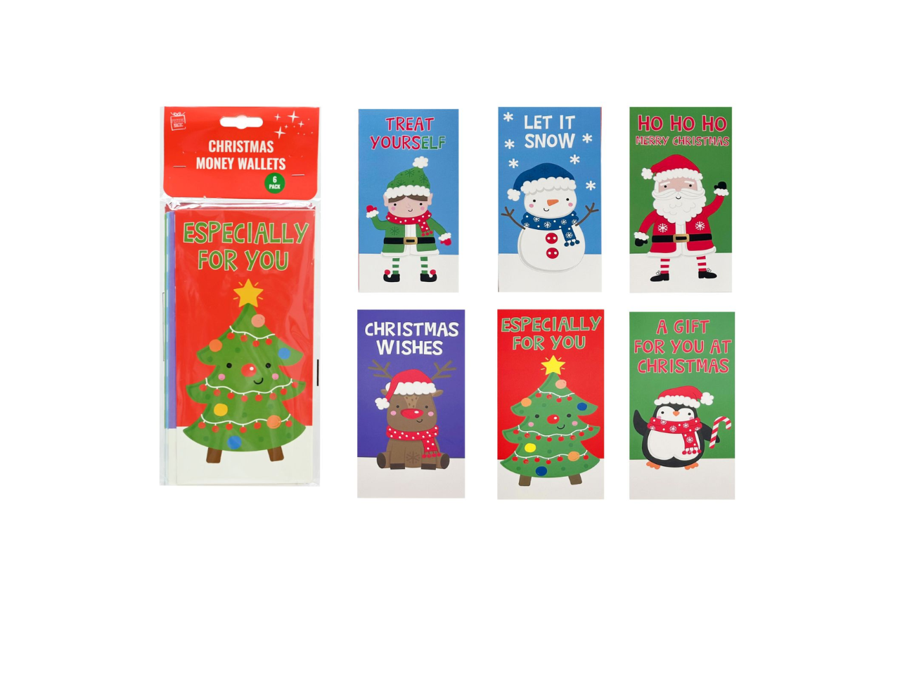 Money Wallet Characters | Pack of 6