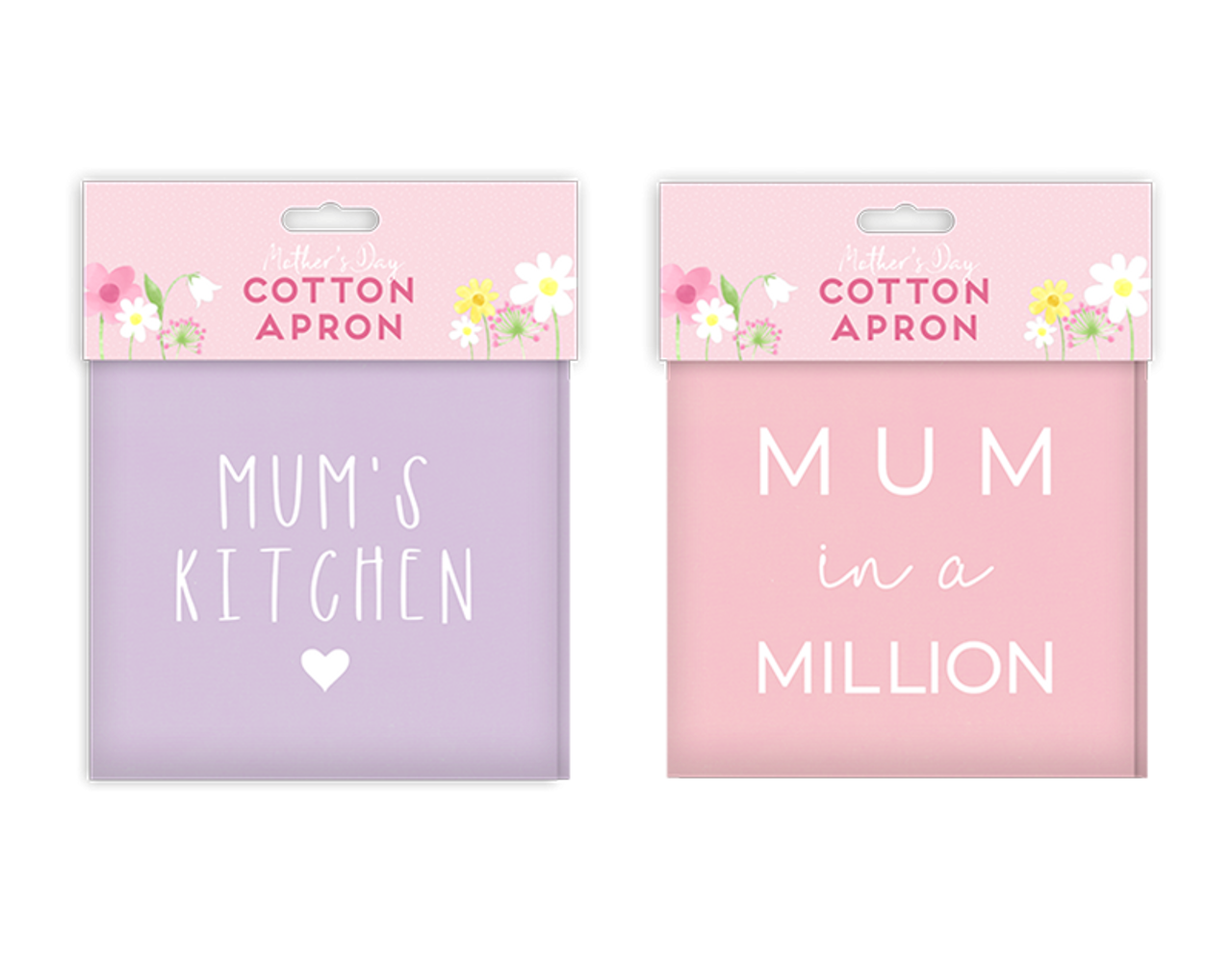 Mothers Day Cotton Apron