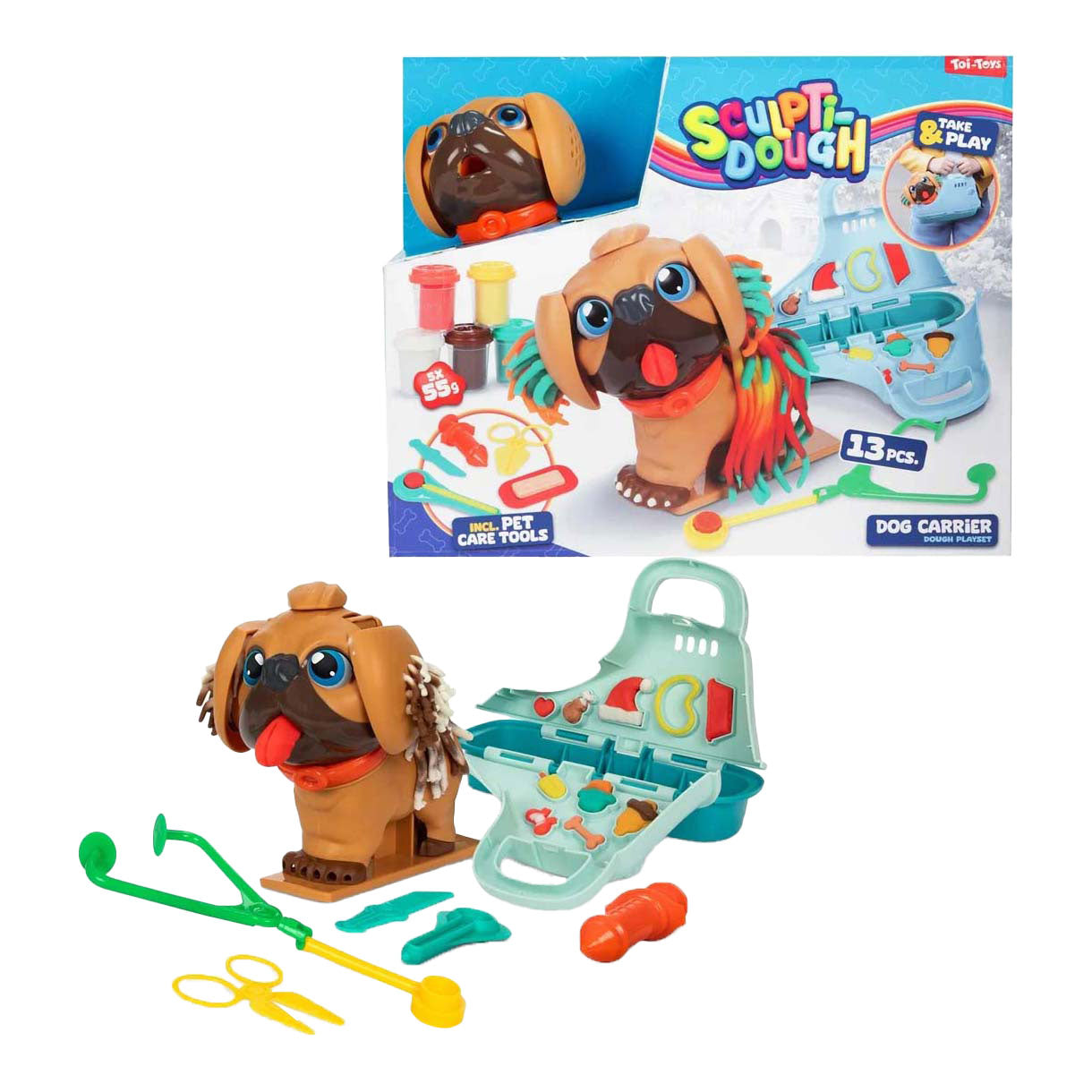 Sculpitidough Dog Playset
