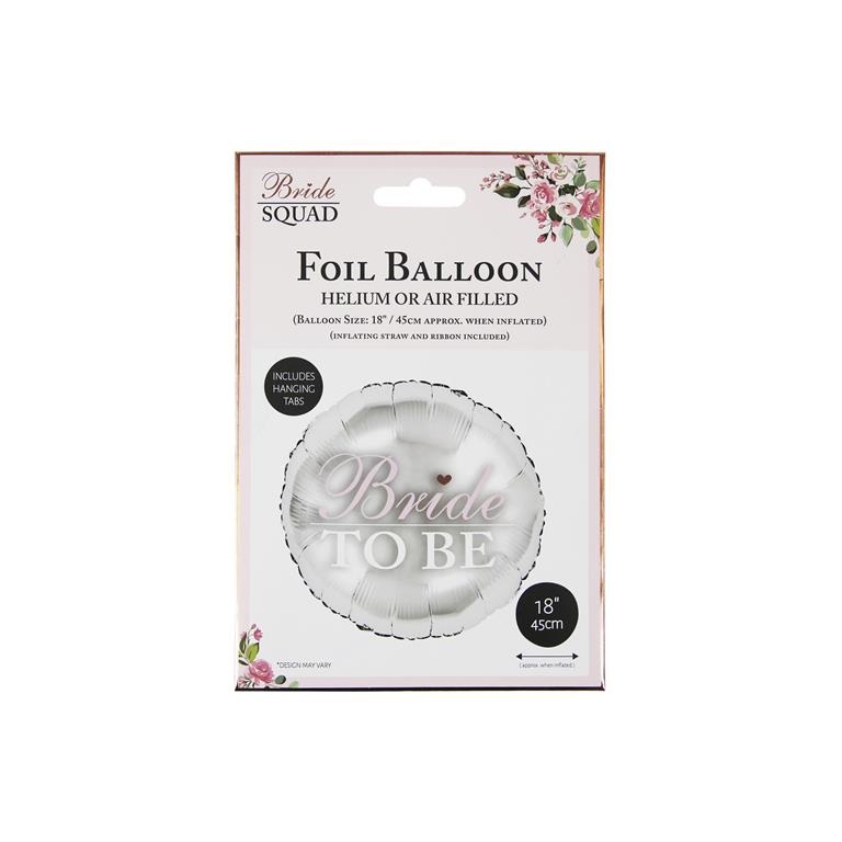 Bride to be balloon | Silver