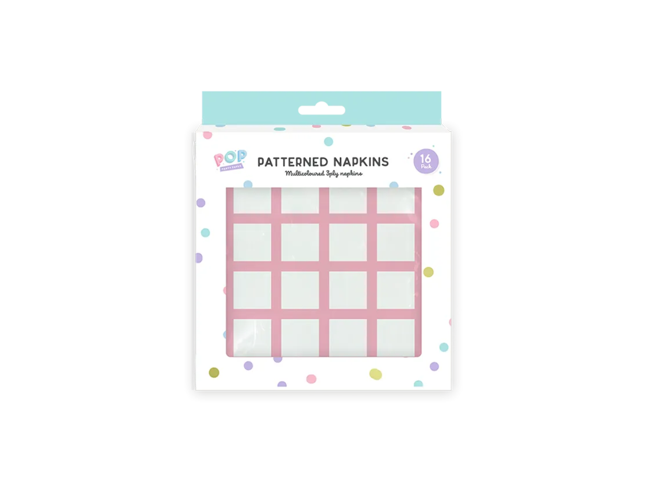 Paper Patterned Napkins | 16 Pcs