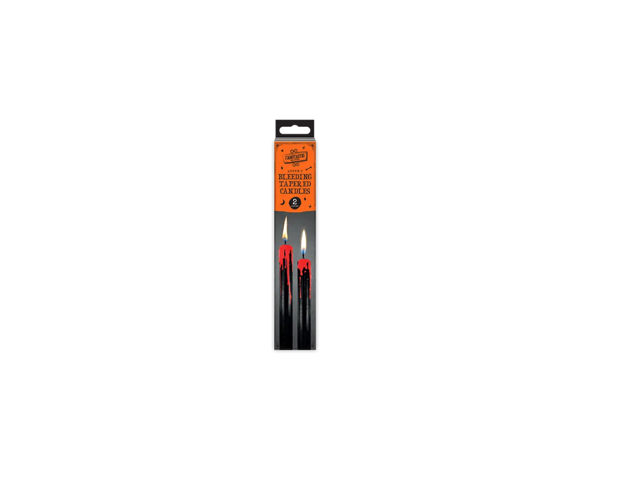 Halloween Bleeding Tapered Candles | 2pk