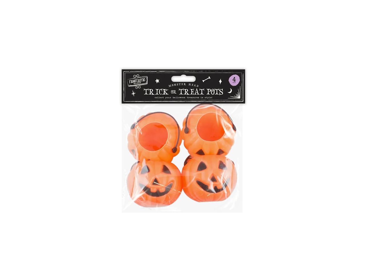 Mini Halloween Candy Holder | 4 Pcs