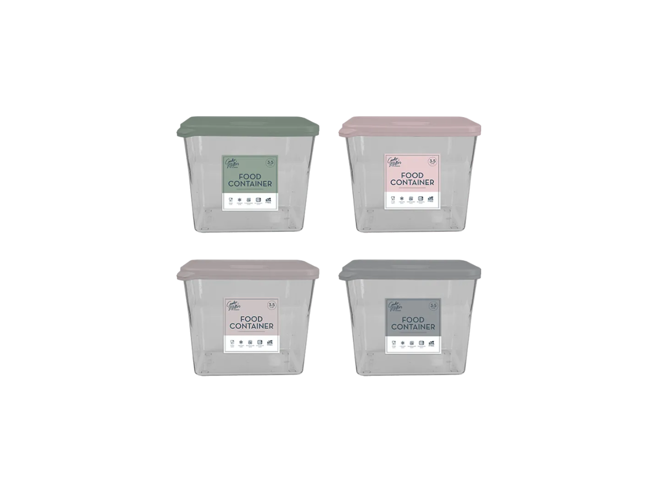 Natural Food Container | 3.5L