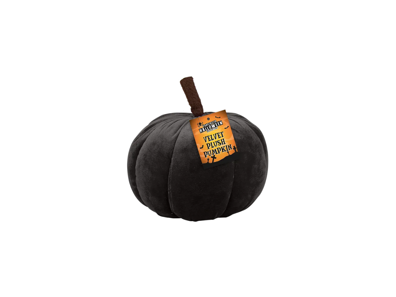 Velvet Plush Pumpkin | 16cm