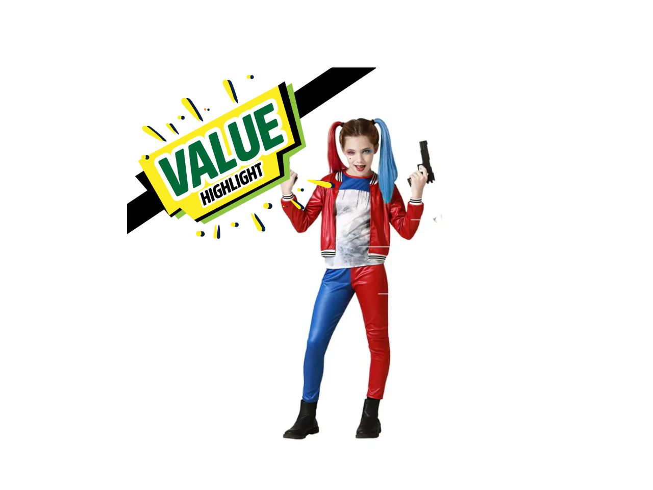 Kids Costume  | Harley Quinn