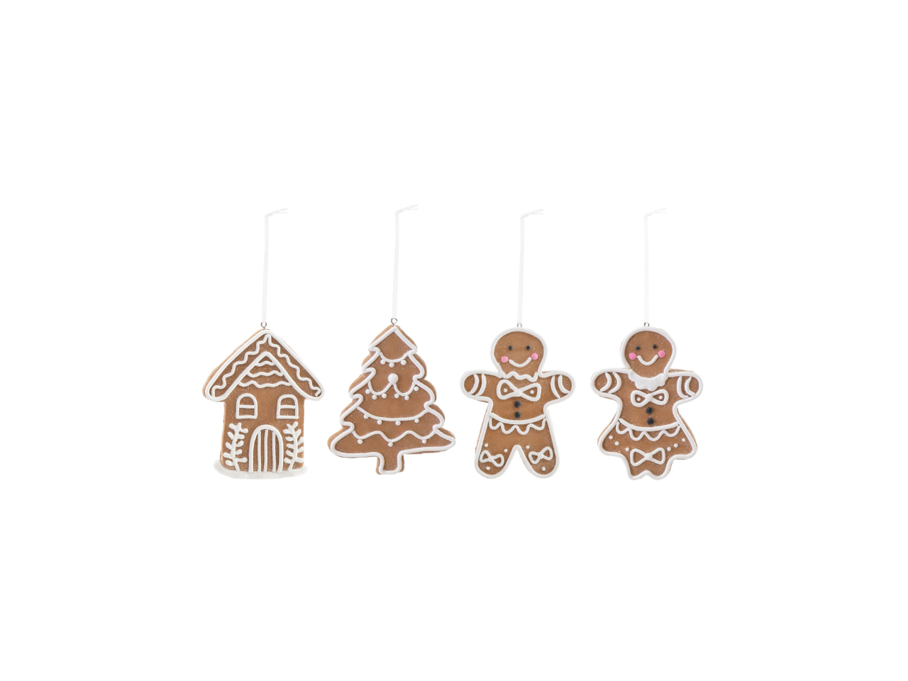 Hanging Gingerbread Cookies
