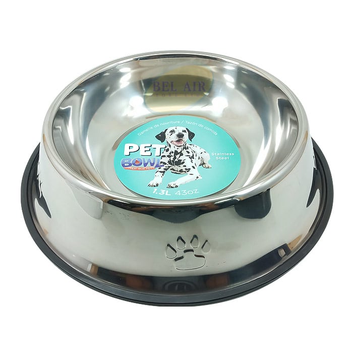 Stainless Steel Pet Bowl 33CM 13" XL