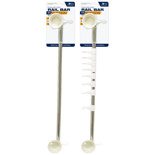 Suction Rail With Hooks