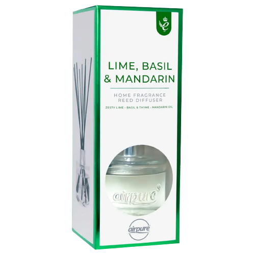Air Pure Reed Diffuser Lime, Basil & Mandarin | 100ml