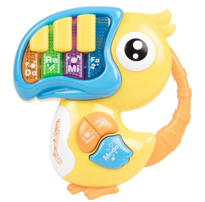 Baby Piano with Music Toucan