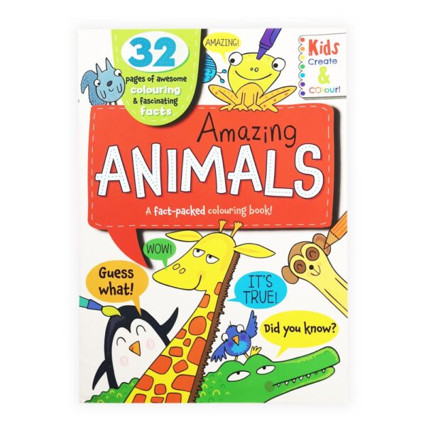 Amazing Animals Drawing Book