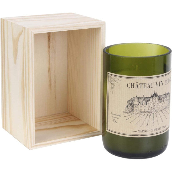 Scented candle | Wooden box | 13CM