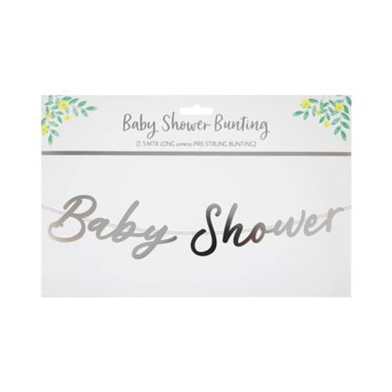 Baby Shower Foil Banner