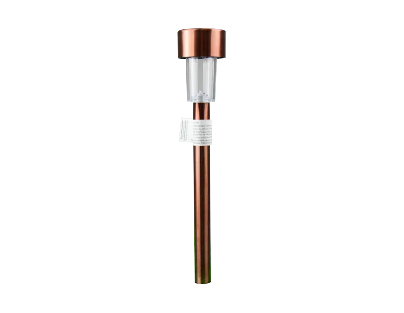 Copper Effect Solar Stake Light