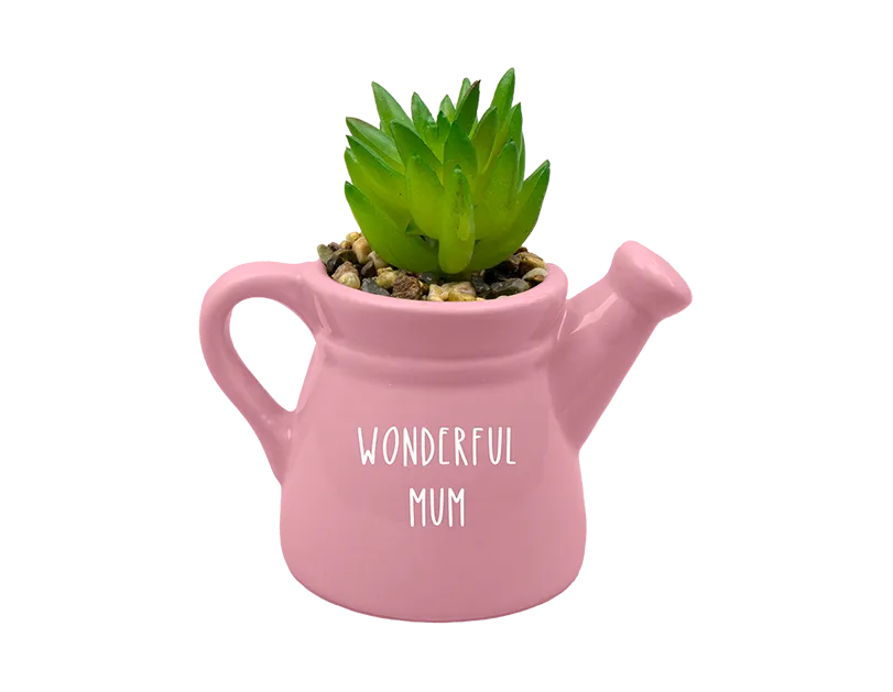 Mother's Day Ceramic Watering Can Ornament | 11.5CM