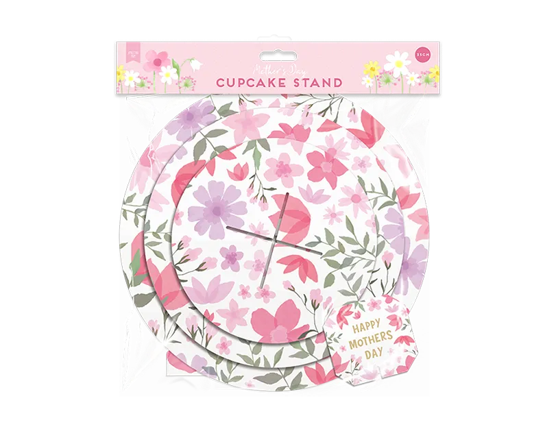 Mother's Day Printed Cupcake Stand | 35CM
