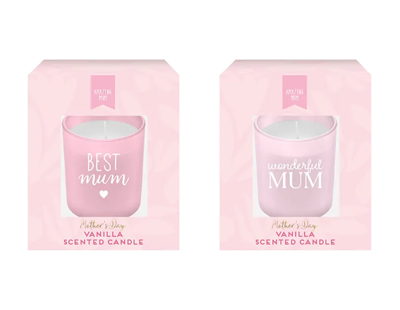 Mother's Day Vanilla Scented Candle