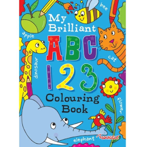 ABC..123 Colouring Book