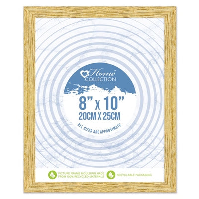 Cambridge Glass Frame Wood Effect | 8x10