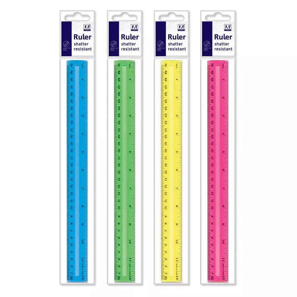 Ruler | 30 CM Assorted Colours