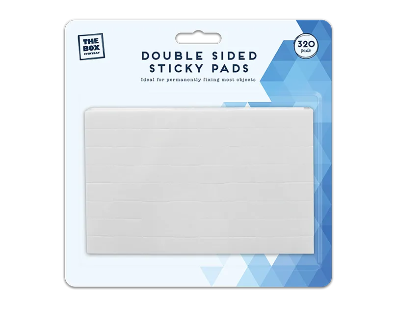Double Sided Sticky Pads | 320 Pack