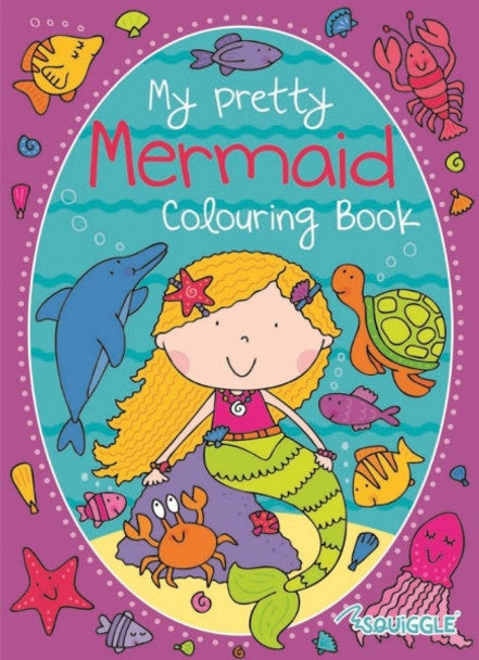 Mermaid Design | 36 Sheets Colouring Book
