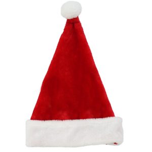 Adults Red Santa Hat Plush