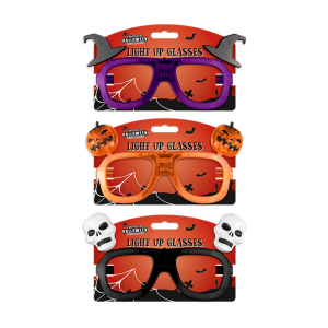 Light Up Novelty Halloween Glasses