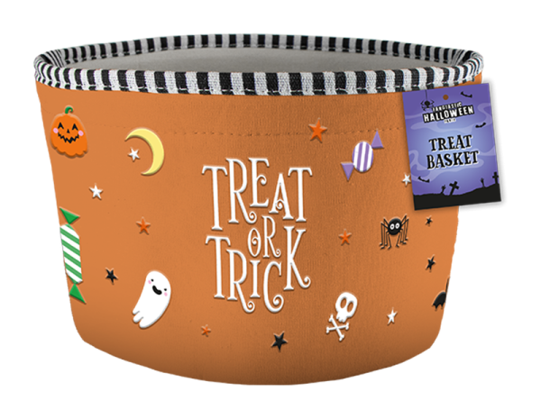 Embroidered Treat Basket