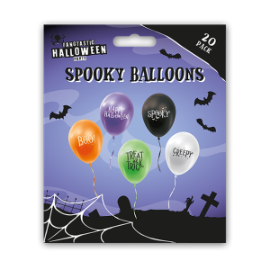 Spooky Printed Balloons 20pk