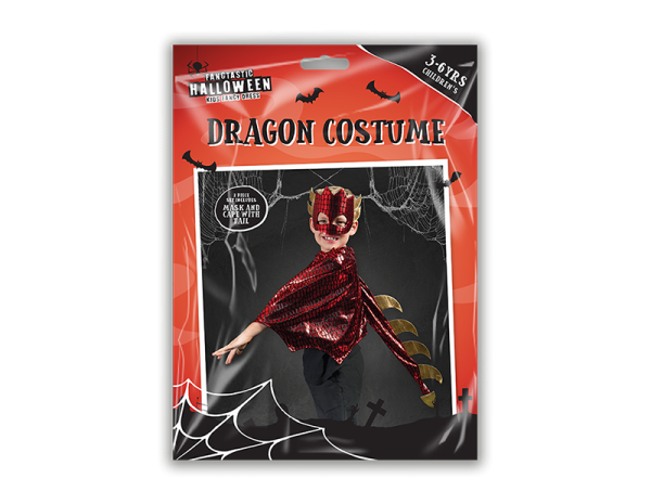 Children's Dragon Costume 3-6yrs