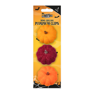 Halloween Felt Pumpkins 3pk