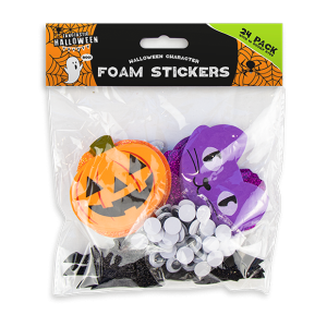 Halloween Foam Sticker Kit 24 Pack