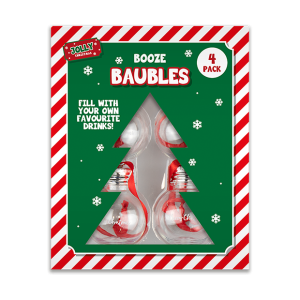 Booze Baubles 4pk