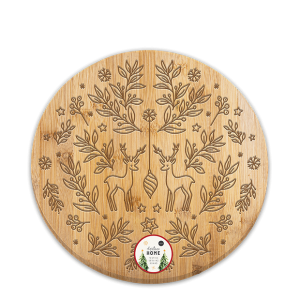 Round Bamboo Serving Board 30cm