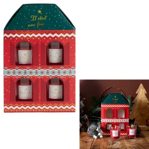 Pack of 4 Xmas Scented Candles