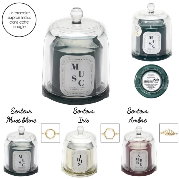 Scented Candle w/ Surprise Bracelet (11cm)