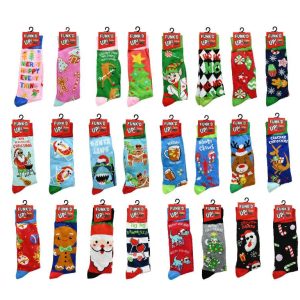 Festive Mens Ugly Socks Mega Mix