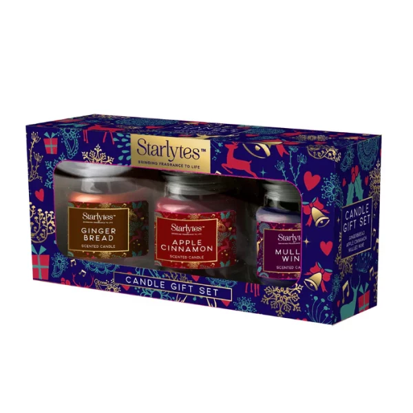 Starlytes Xmas 3-pack 3oz Gift Set