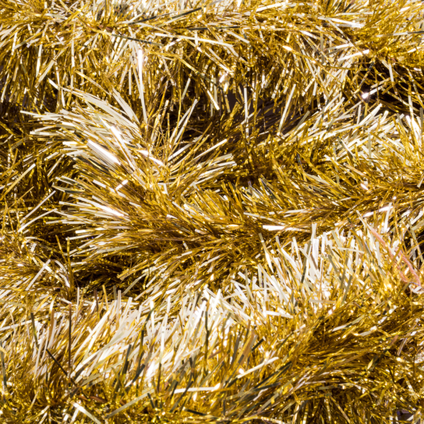 Gold Christmas Tinsel